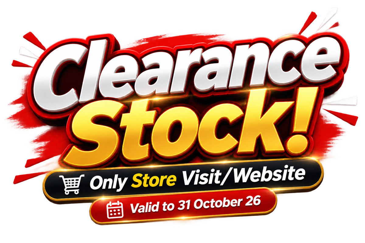 CLEARANCE SALE!