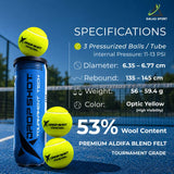 DropShot Tournament Tech Ball 1 tube (3pcs)