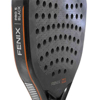 Siux Fenix Pro 5 Black Carbon 12K (Hybrid) 2025 by Leo Ausburger Racket/Raket Padel