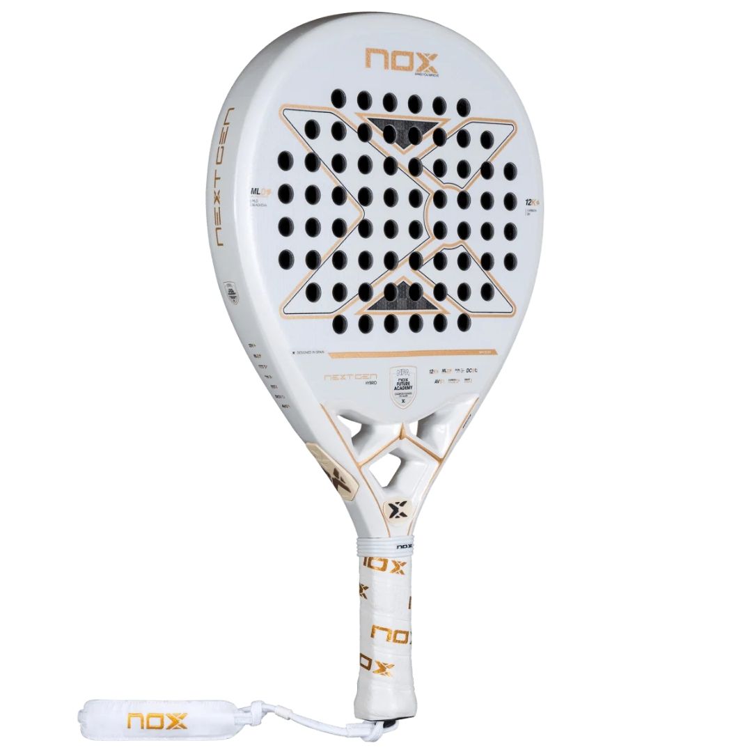 Nox NextGen Pro Hybrid 12K NFA Series (Teardrop) by Agustin Tapia Racket/Raket Padel