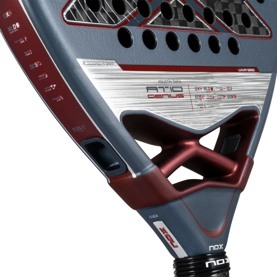 NOX AT10 Luxury Genius 12K 2025 (Teardrop) by Agustin Tapia Racket/Raket Padel
