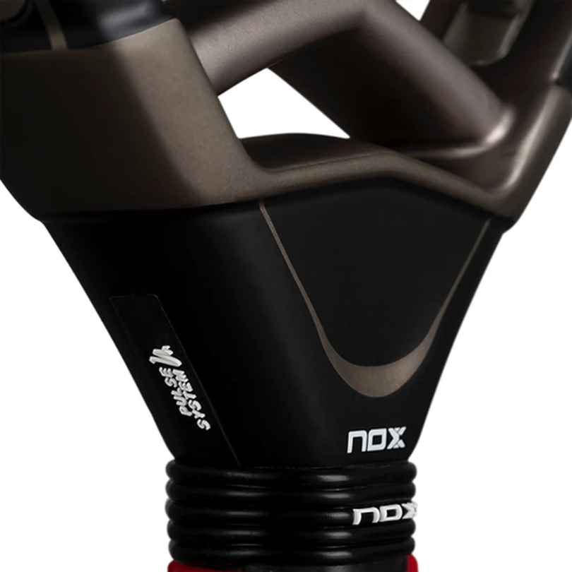 NOX AT10 Pro Cup Hard Carbon Fiber (Round) 2026 by Agustin Tapia Racket/Raket Padel