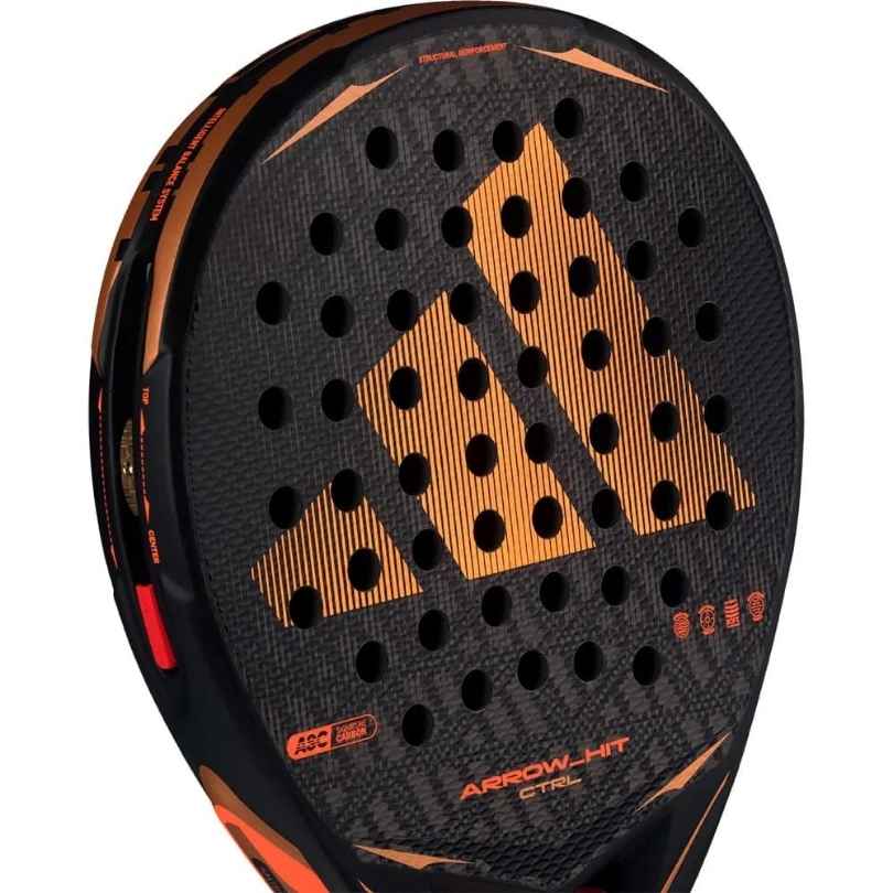 Adidas Arrow Hit CTRL ASC Carbon Fiber Glass (Round) 2026 Racket/Raket Padel