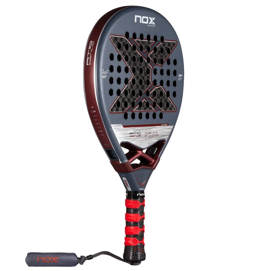 NOX AT10 Luxury Genius 12K 2025 (Teardrop) by Agustin Tapia Racket/Raket Padel