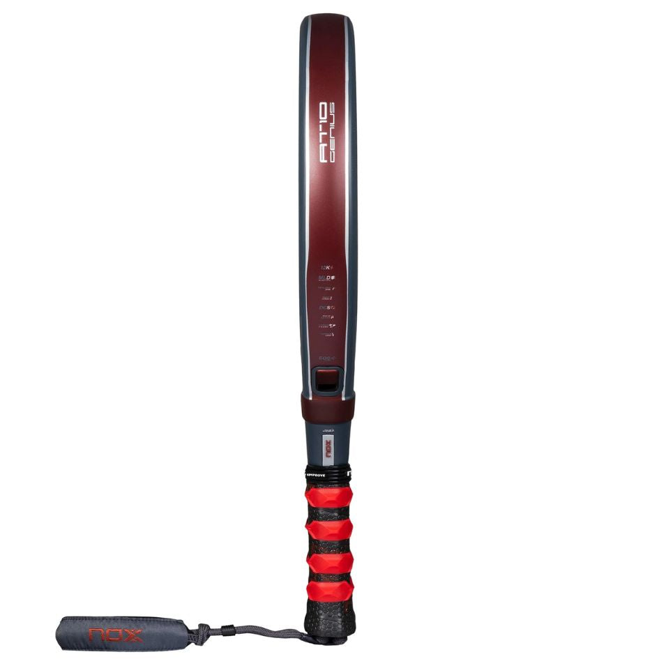 NOX AT10 Luxury Genius 12K 2025 (Teardrop) by Agustin Tapia Racket/Raket Padel