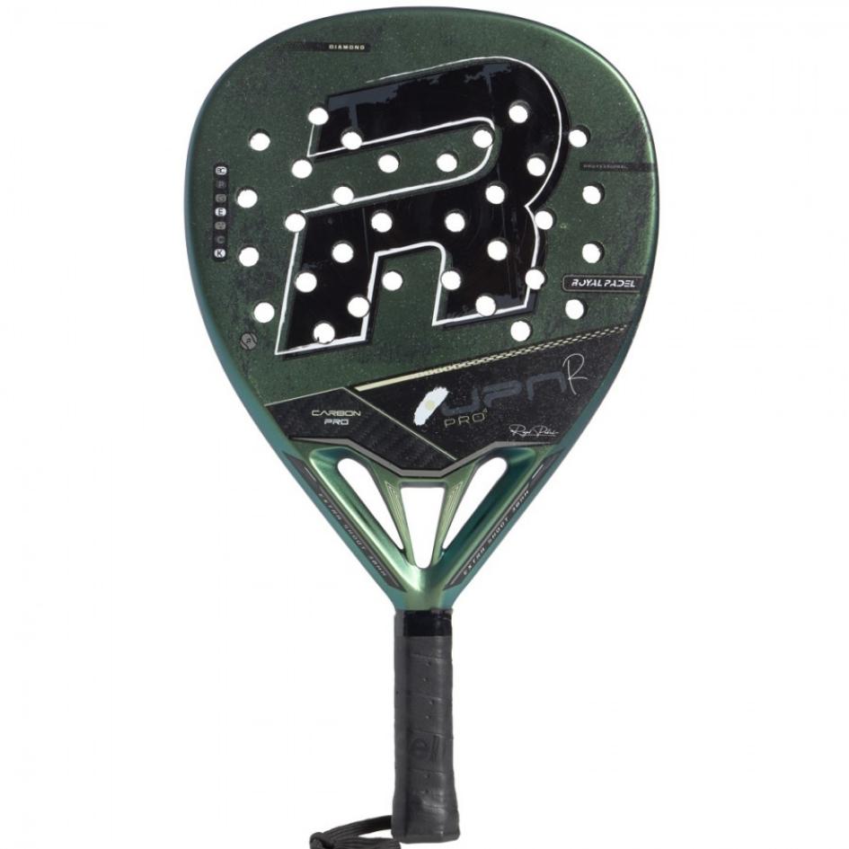 Royal Padel Japan Pro Green 2026 Carbon 3K (Diamond) Racket/Raket Padel