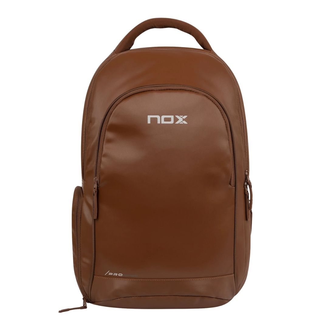 Tas Raket Padel NOX Pro Series Camel Brown Backpack