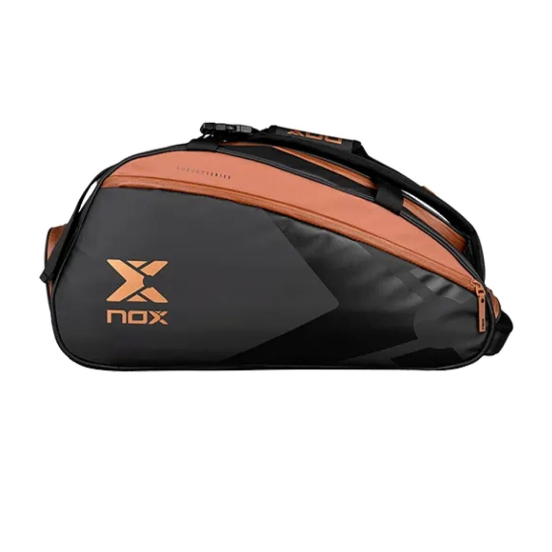 Tas Raket Padel Bag Nox Luxury Open Series Black/Brown XXL