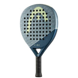 HEAD Vibe Series Blue/Yellow Carbon FIberGlass Racket/Raket padel
