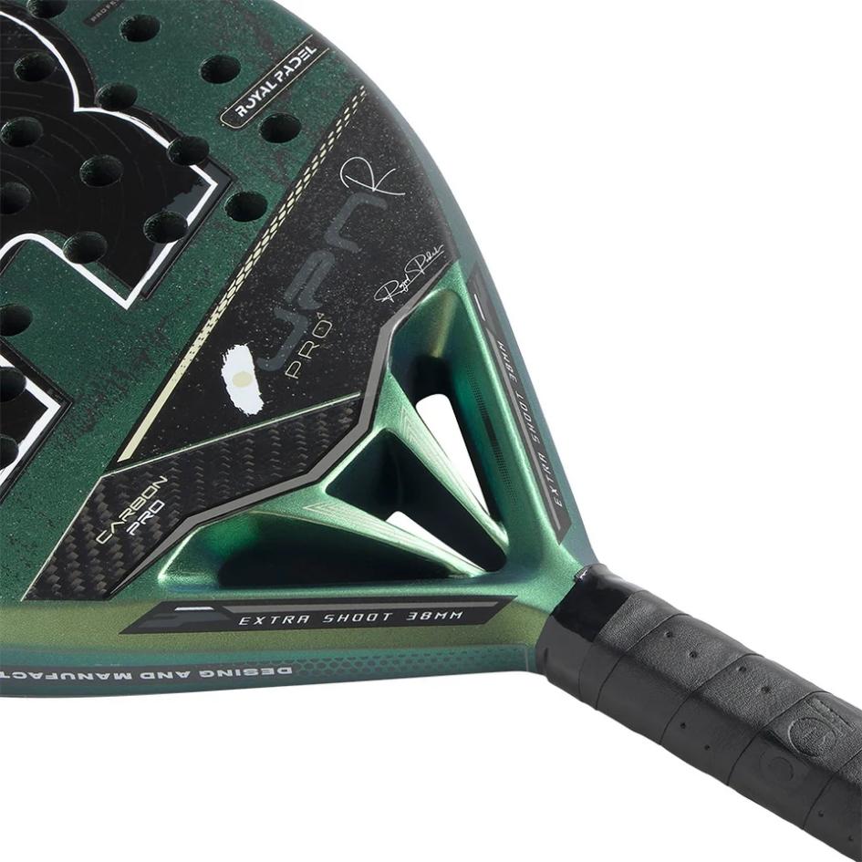 Royal Padel Japan Pro Green 2026 Carbon 3K (Diamond) Racket/Raket Padel