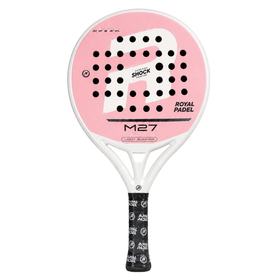 Royal Padel M27 Light Summer (Pink) 2027 Carbon 3K Polyethylene