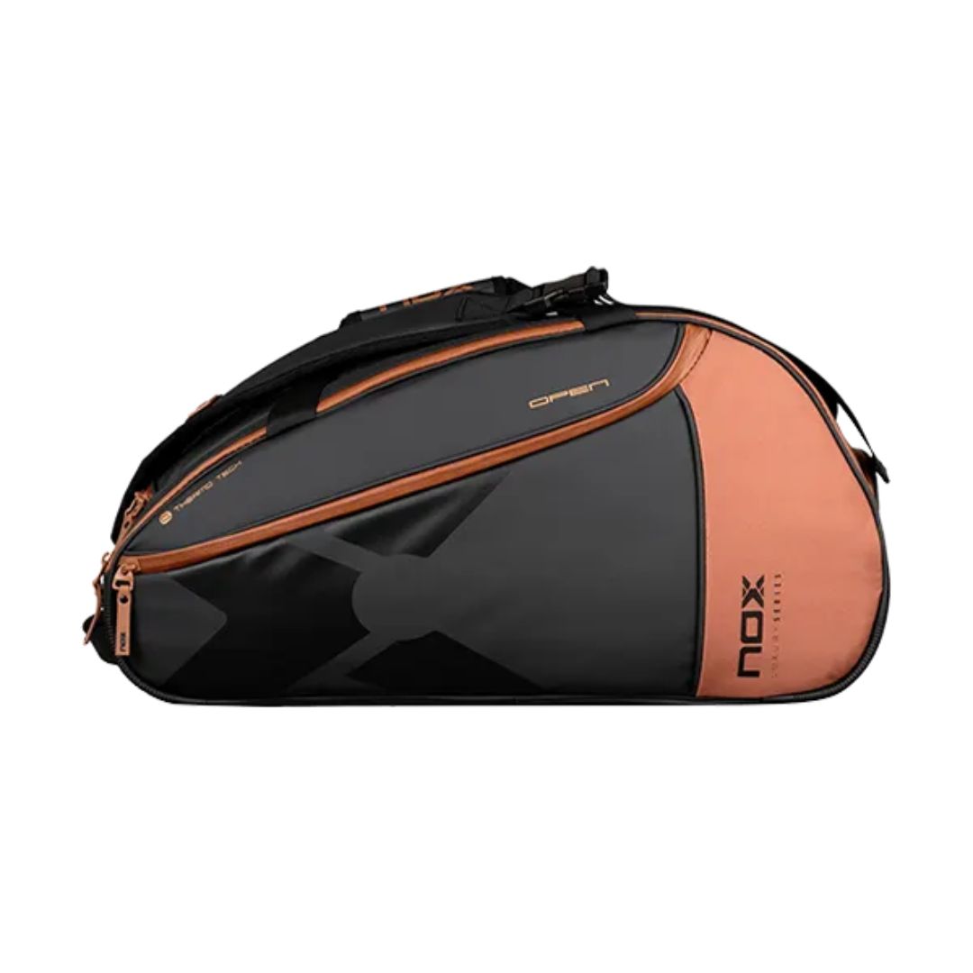 Tas Raket Padel Bag Nox Luxury Open Series Black/Brown XXL