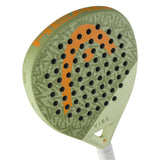 HEAD Vibe Green/Orange Series Carbon FIberGlass Racket/Raket padel (Salinan)