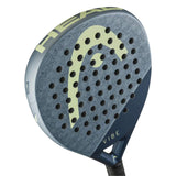 HEAD Vibe Series Blue/Yellow Carbon FIberGlass Racket/Raket padel