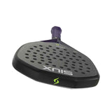 Siux Fenix Pro Black Purple Carbon 12K (Hybrid) 2026 by Leo Ausburger Racket/Raket Padel