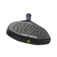 Siux Fenix Pro Black Purple Carbon 12K (Hybrid) 2026 by Leo Ausburger Racket/Raket Padel