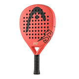 HEAD Bolt Series Black/Red Carbon FIberGlass Racket/Raket padel (Salinan)