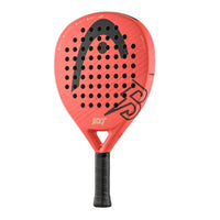 HEAD Bolt Series Black/Red Carbon FIberGlass Racket/Raket padel (Salinan)