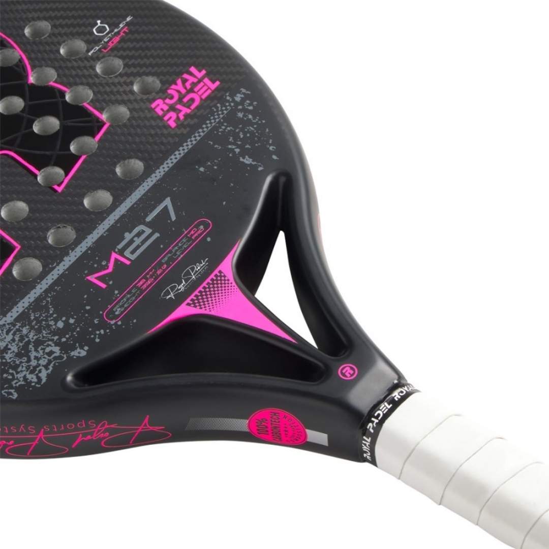 Royal Padel M27 Light (Pink) 2026 Carbon 3K Polyethylene