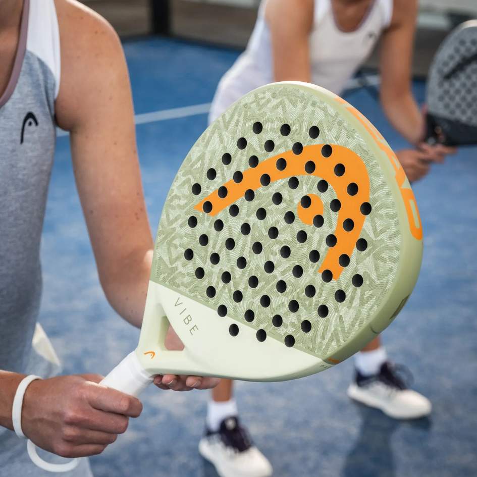 HEAD Vibe Series Carbon FIberGlass Racket/Raket padel