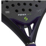 Siux Fenix Pro Black Purple Carbon 12K (Hybrid) 2026 by Leo Ausburger Racket/Raket Padel
