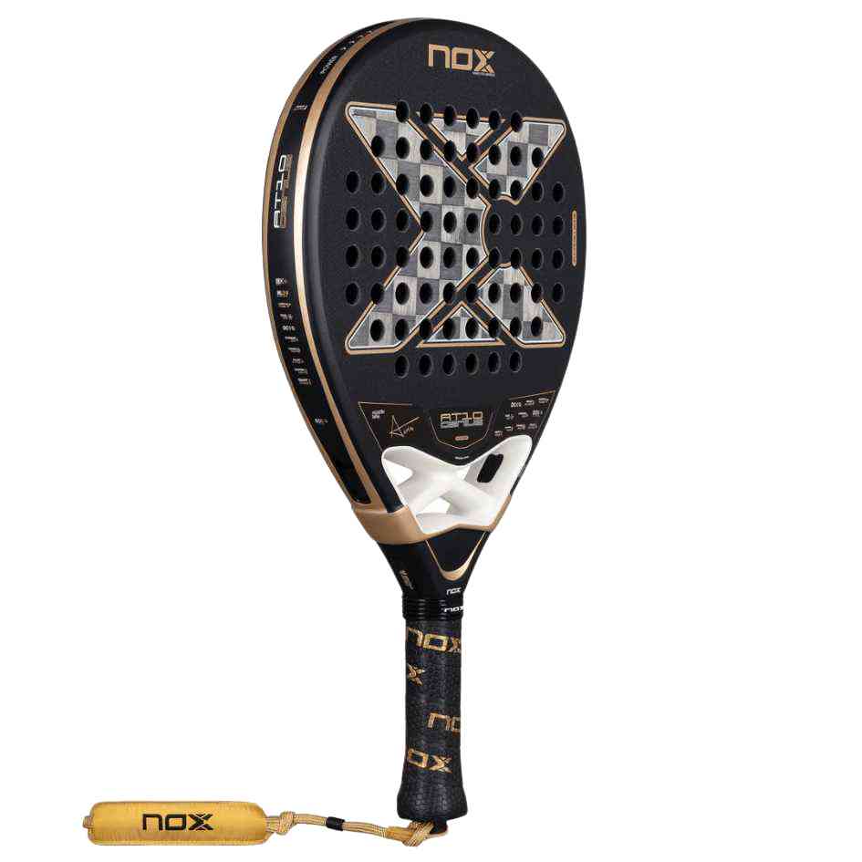 NOX AT10 Genius Alum 2026 Carbon 18K (Teardrop) by Agustin Tapia Racket/Raket Padel