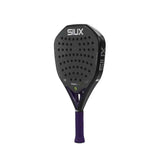 Siux Fenix Pro Black Purple Carbon 12K (Hybrid) 2026 by Leo Ausburger Racket/Raket Padel