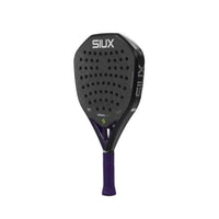 Siux Fenix Pro Black Purple Carbon 12K (Hybrid) 2026 by Leo Ausburger Racket/Raket Padel
