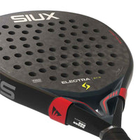 Siux Electra Pro Shadow Red Carbon 12K (Teardrop) 2026 Racket/Raket padel