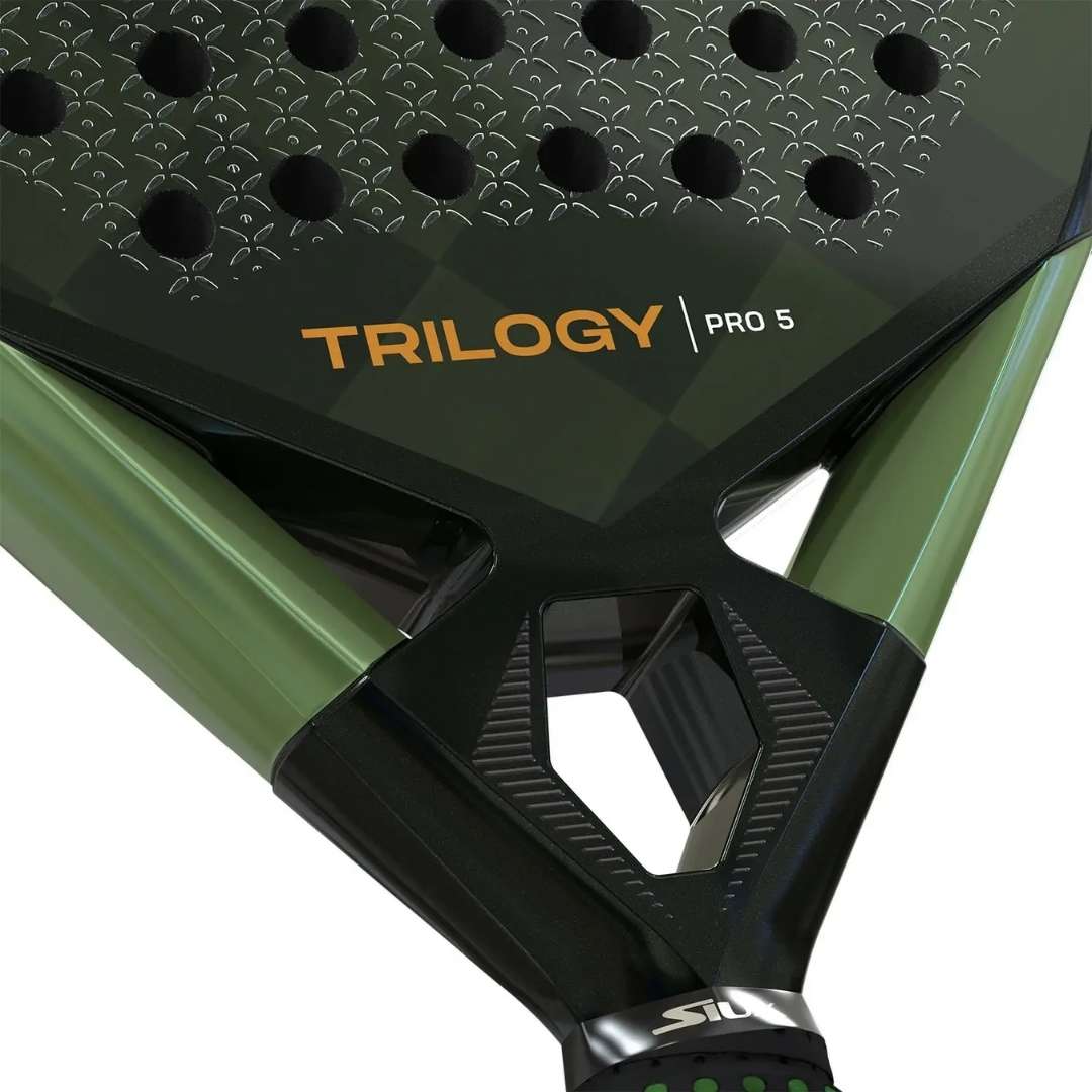 Siux Trilogy Pro 5 Carbon 40K (Round) 2025 Racket/Raket Padel