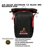 Tas Backpack Padel Bag Adidas Multigame Black Red 3.5 by Ale Galan 2026