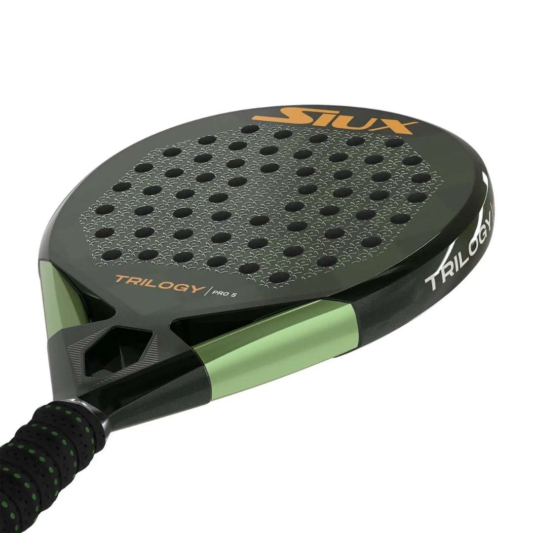 Siux Trilogy Pro 5 Carbon 40K (Round) 2025 Racket/Raket Padel