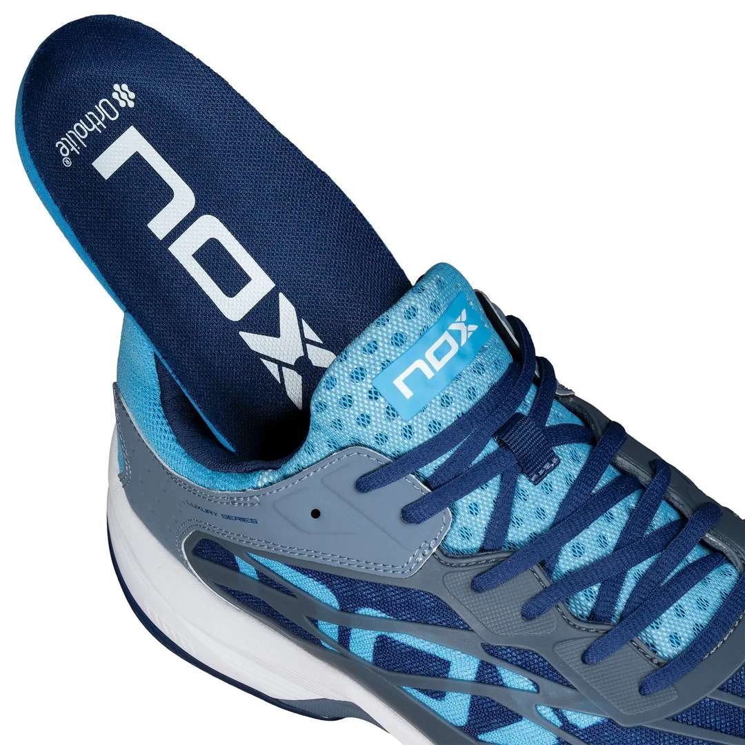 Padel Shoes Nox AT10 LUX Bonie Blue Sepatu Padel