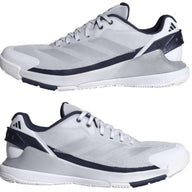 Padel Shoes Adidas Crazyquick LS Padel White Blue Gray Sneakers Sepatu Padel