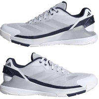 Padel Shoes Adidas Crazyquick LS Padel White Blue Gray Sneakers Sepatu Padel