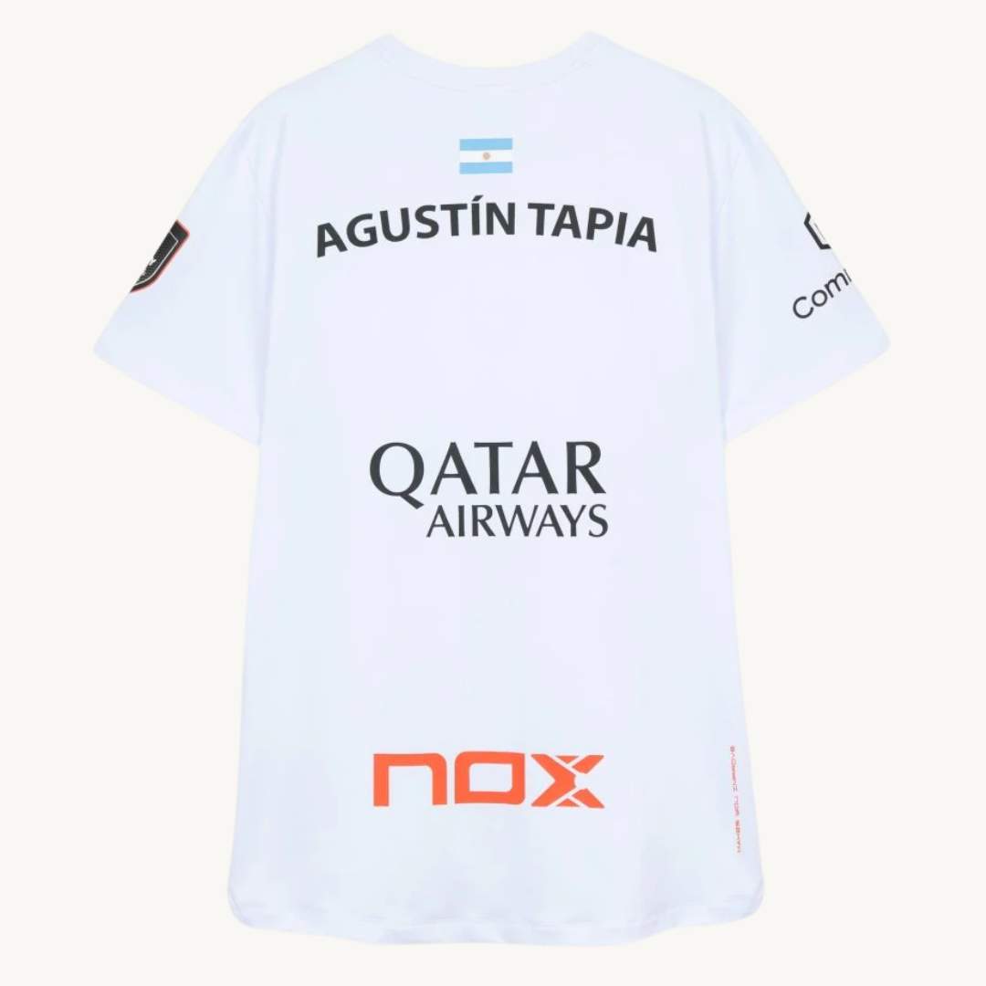 T-Shirt  Nox Sponsors AT10  By Agustín Tapia 2026