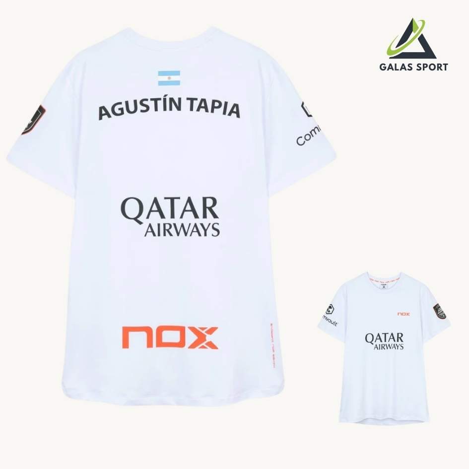T-Shirt  Nox Sponsors AT10  By Agustín Tapia 2026