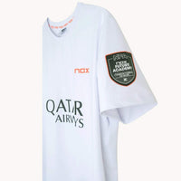 NOX Men's AT10 Qatar T-Shirt White By Agustín Tapia 2026