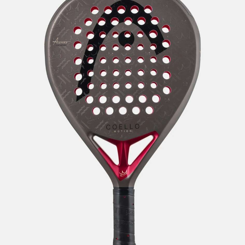 HEAD Coello Motion 2026 Carbon FIberGlass Racket/Raket padel