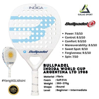 Bullpadell Indiga World Cup Argentina LTD 1988 (Round) Polyglass Racket/Raket Padel