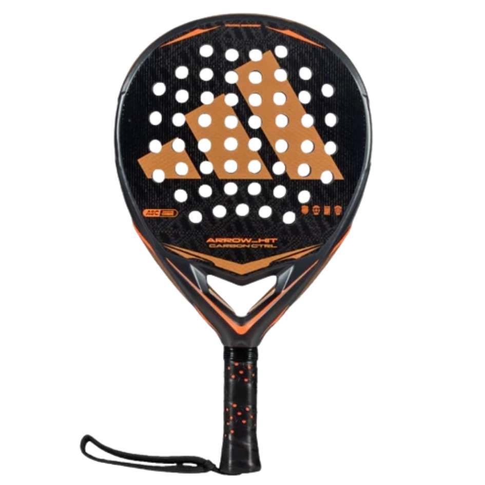 Adidas Arrow Hit CARBON CTRL ASC Carbon Fiber Glass (Round) 2026 Racket/Raket Padel