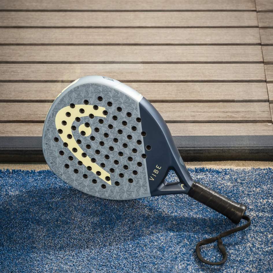 HEAD Vibe Series Carbon FIberGlass Racket/Raket padel