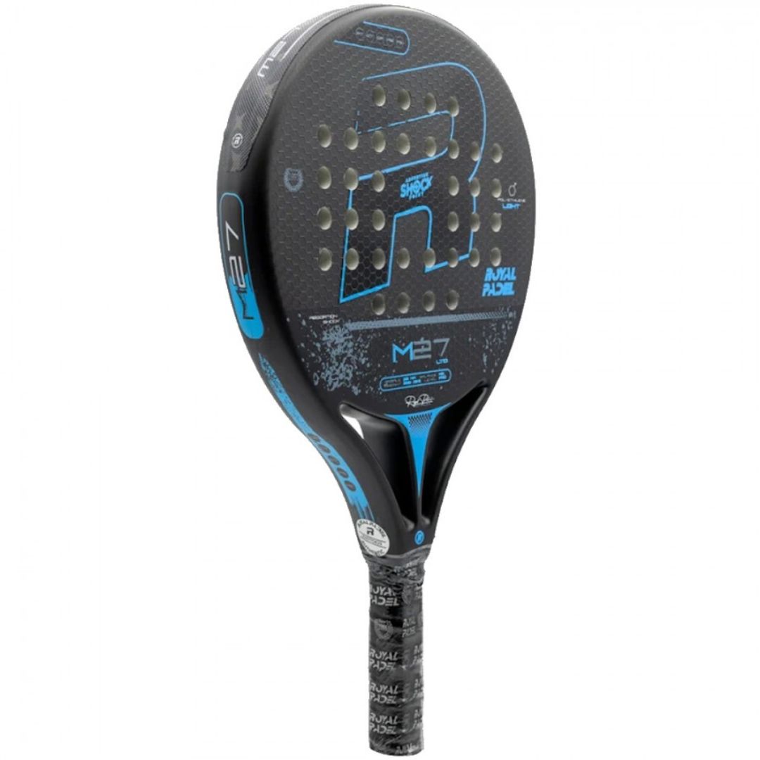 Royal Padel M27 Light LTD blue 2026 Carbon 3K Polyethylene Racket/Raket Padel Limited edition