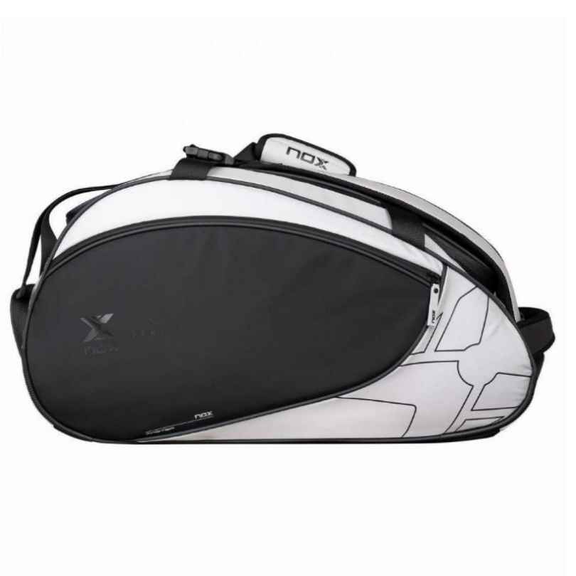 Tas Raket Padel NOX AT10 Luxury Master Series  Black/White padel bag