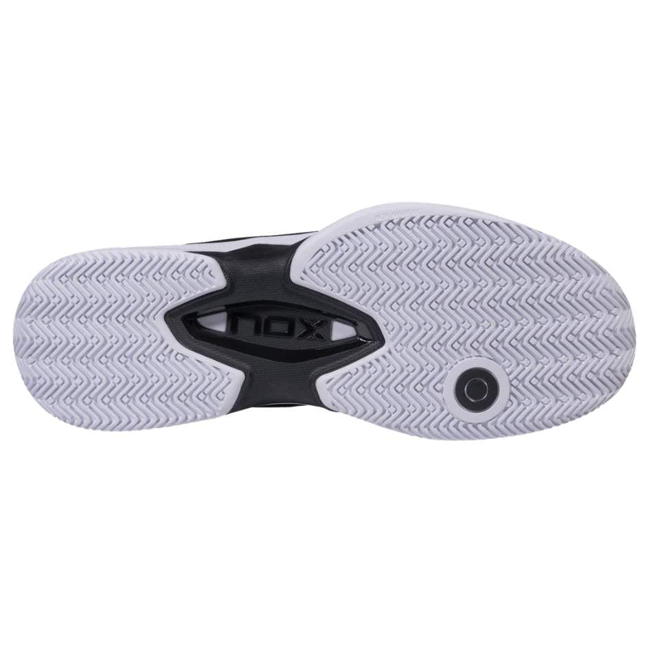 Padel Shoes Nox AT10 LUX Black White 2026 Sepatu Padel