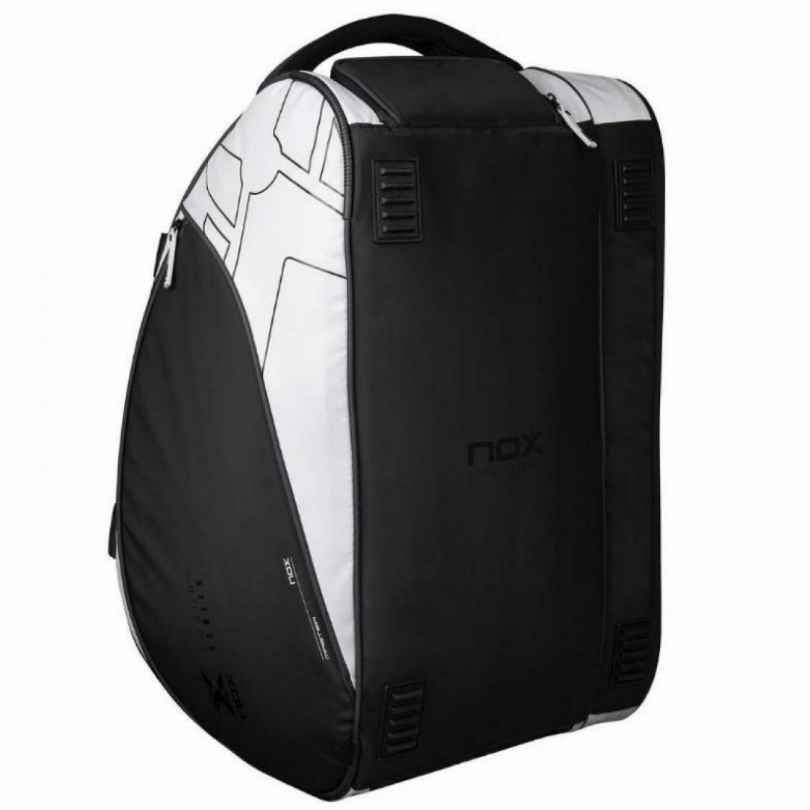 Tas Raket Padel NOX AT10 Luxury Master Series  Black/White padel bag