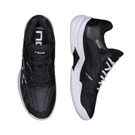 Padel Shoes Nox AT10 LUX Black White 2026 Sepatu Padel