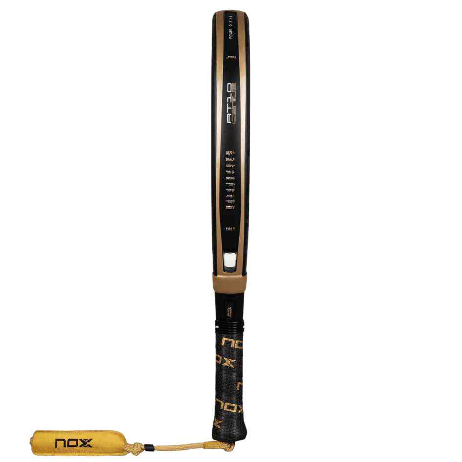 NOX AT10 Genius Alum 2026 Carbon 18K (Teardrop) by Agustin Tapia Racket/Raket Padel