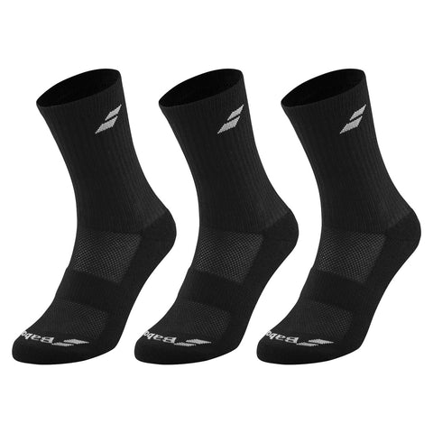 Babolat Socks Medium Black 3 Pairs
