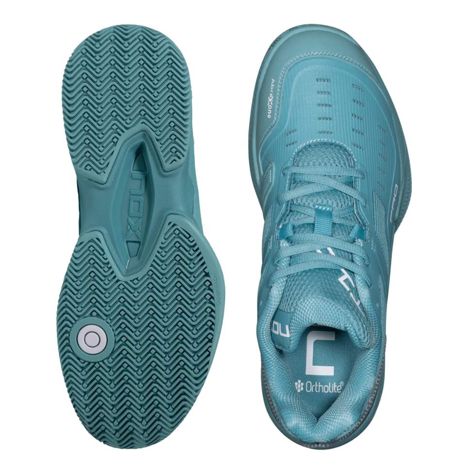 Padel Shoes Nox AT10 Pro Turquoise White 2026 Sepatu Padel